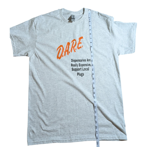 Funny Graphic Tee -Gray - Size M - NWOT - Picture 2 of 6